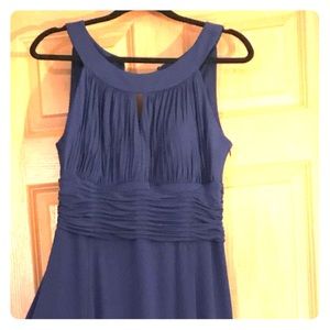 Long Navy Blue Dress
